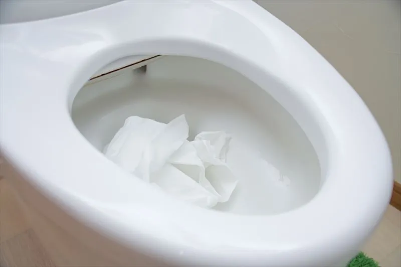 トイレが詰まるのはなぜ？